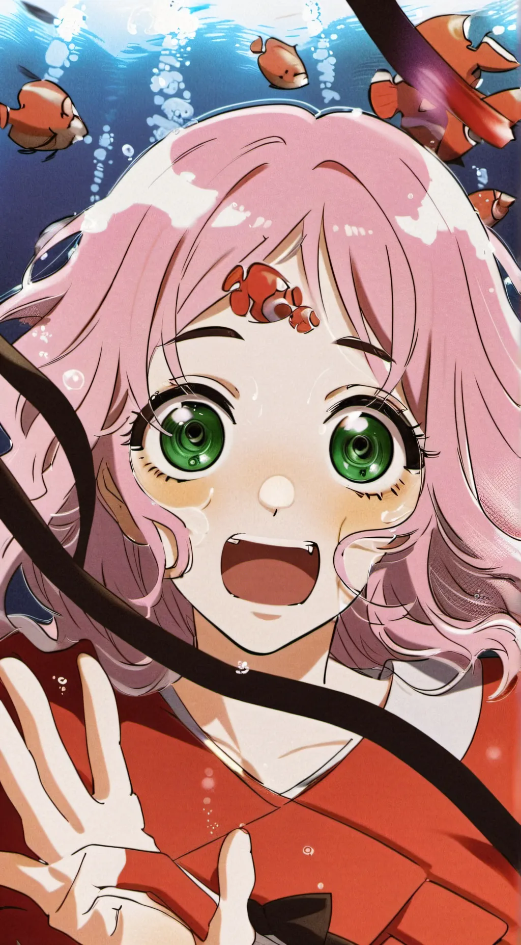 ai character: Akari background