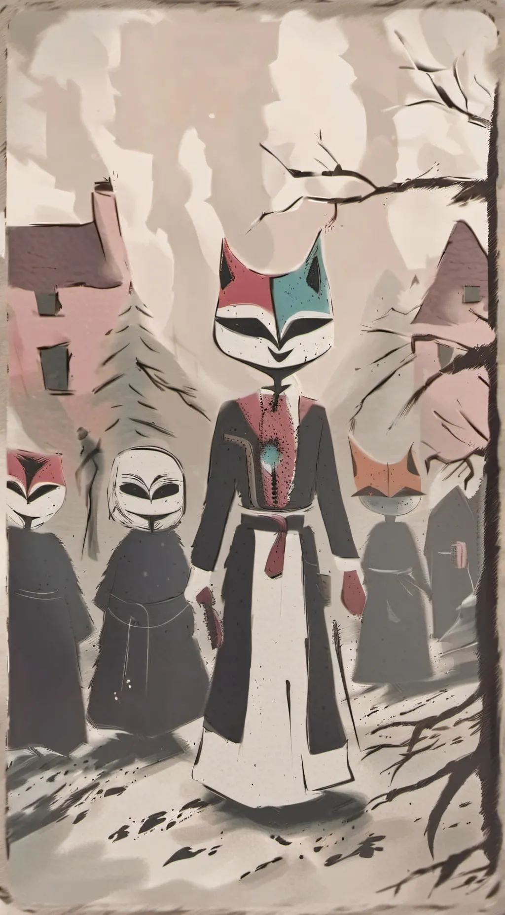 ai character: Vox  background