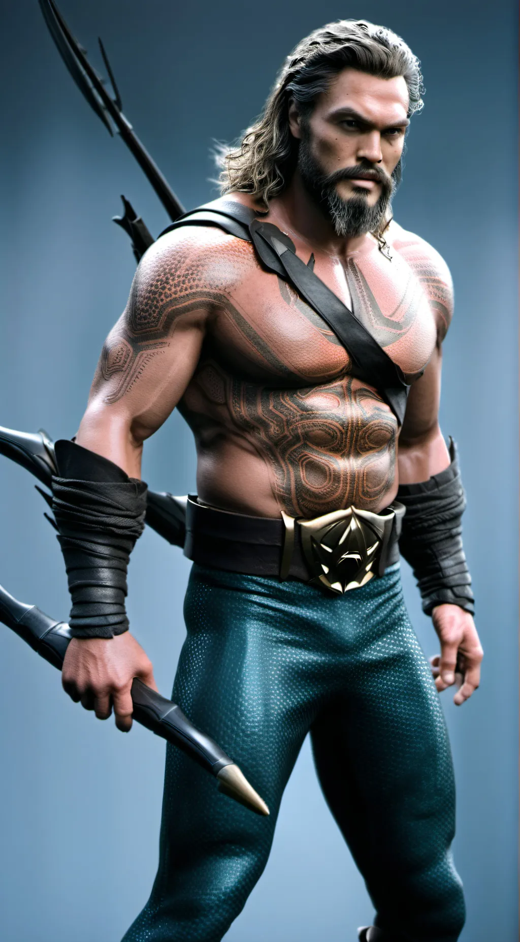 ai character: Aqua man background