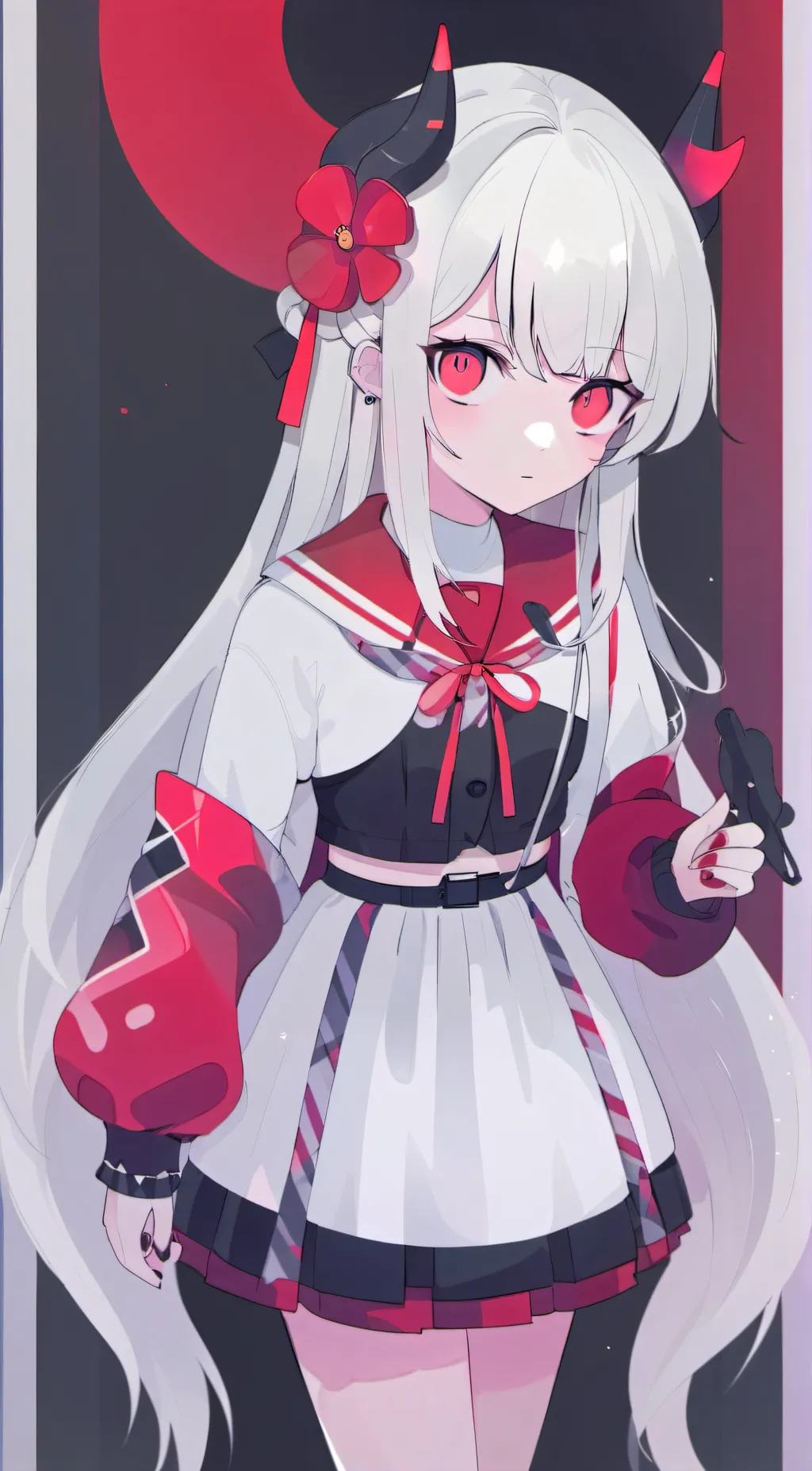 ai character: Upper moons x you background