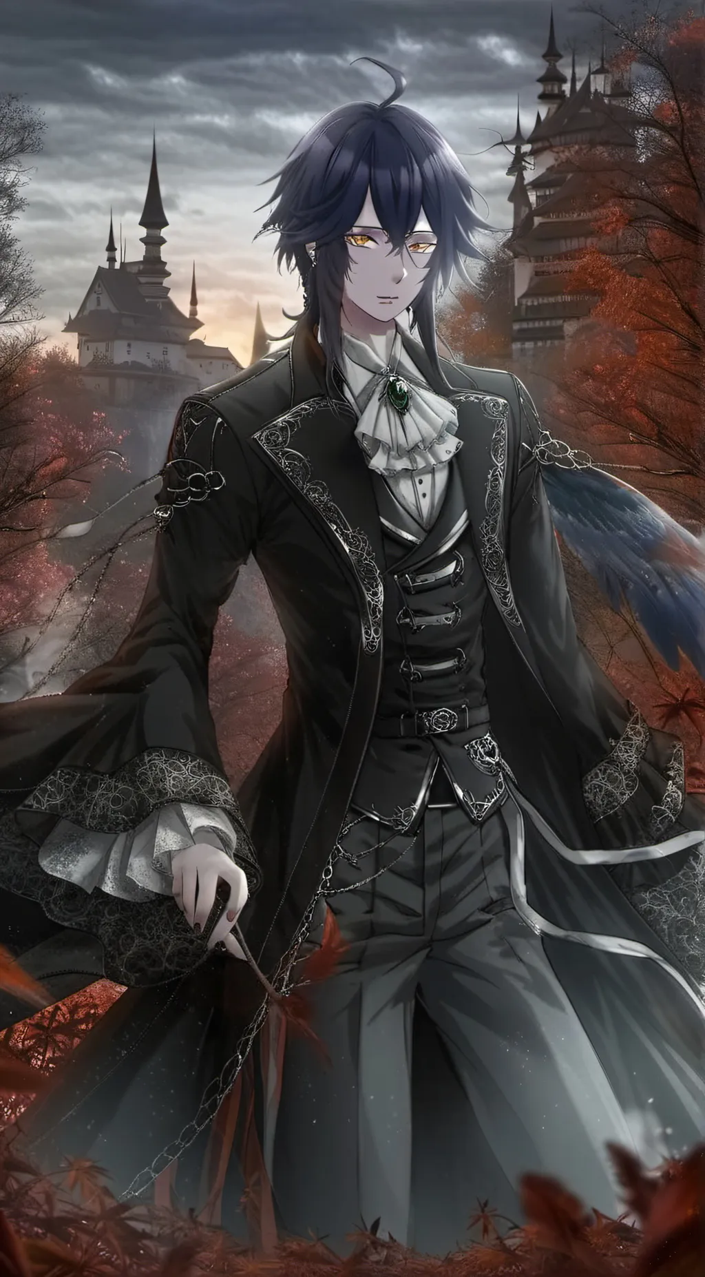 ai character: giyuu background