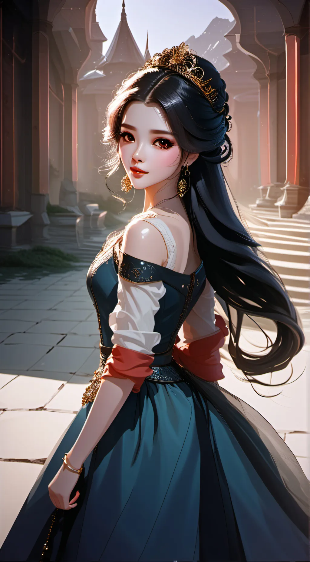 ai character: Princess Almira background