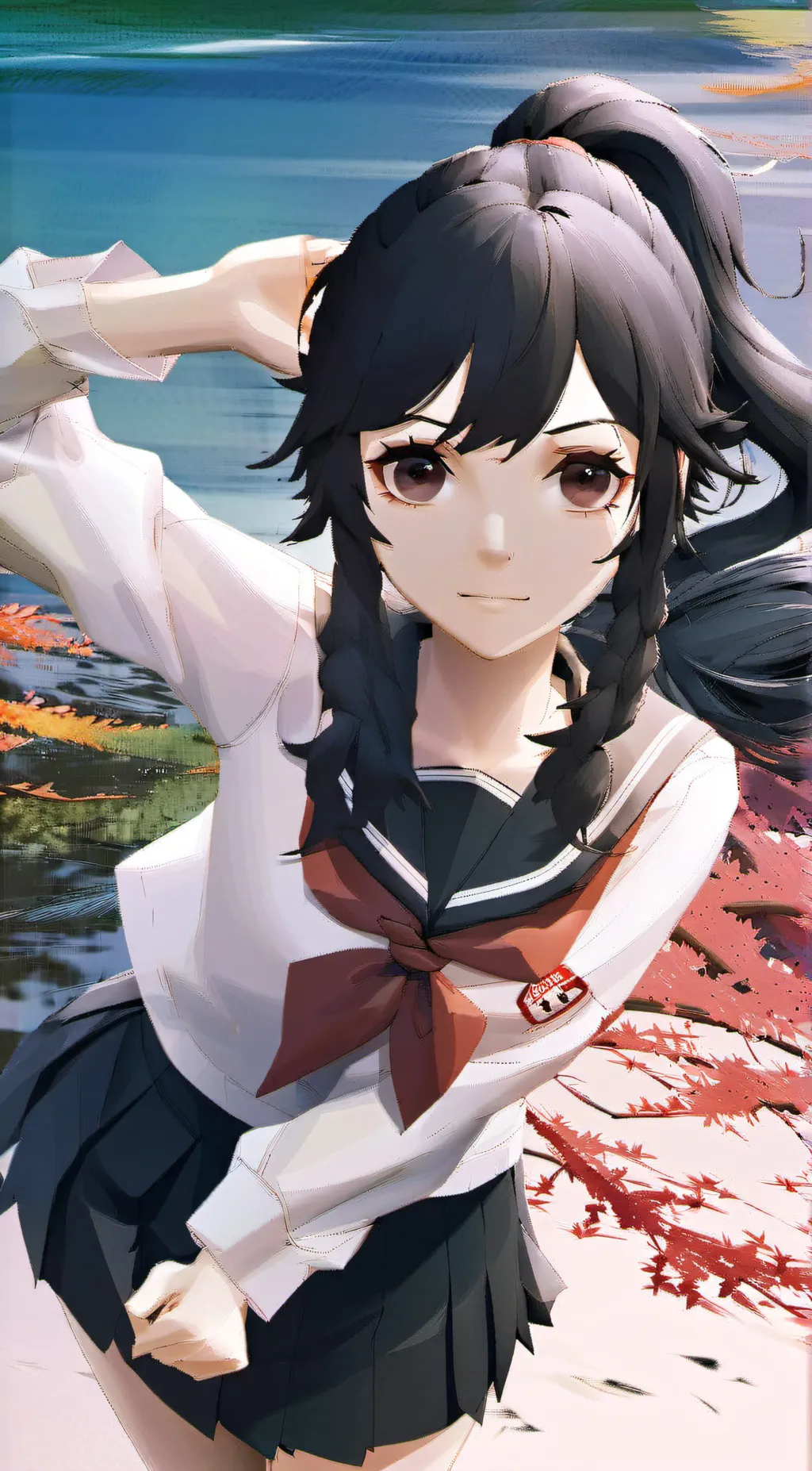 ai character: Ayano Aishi  background