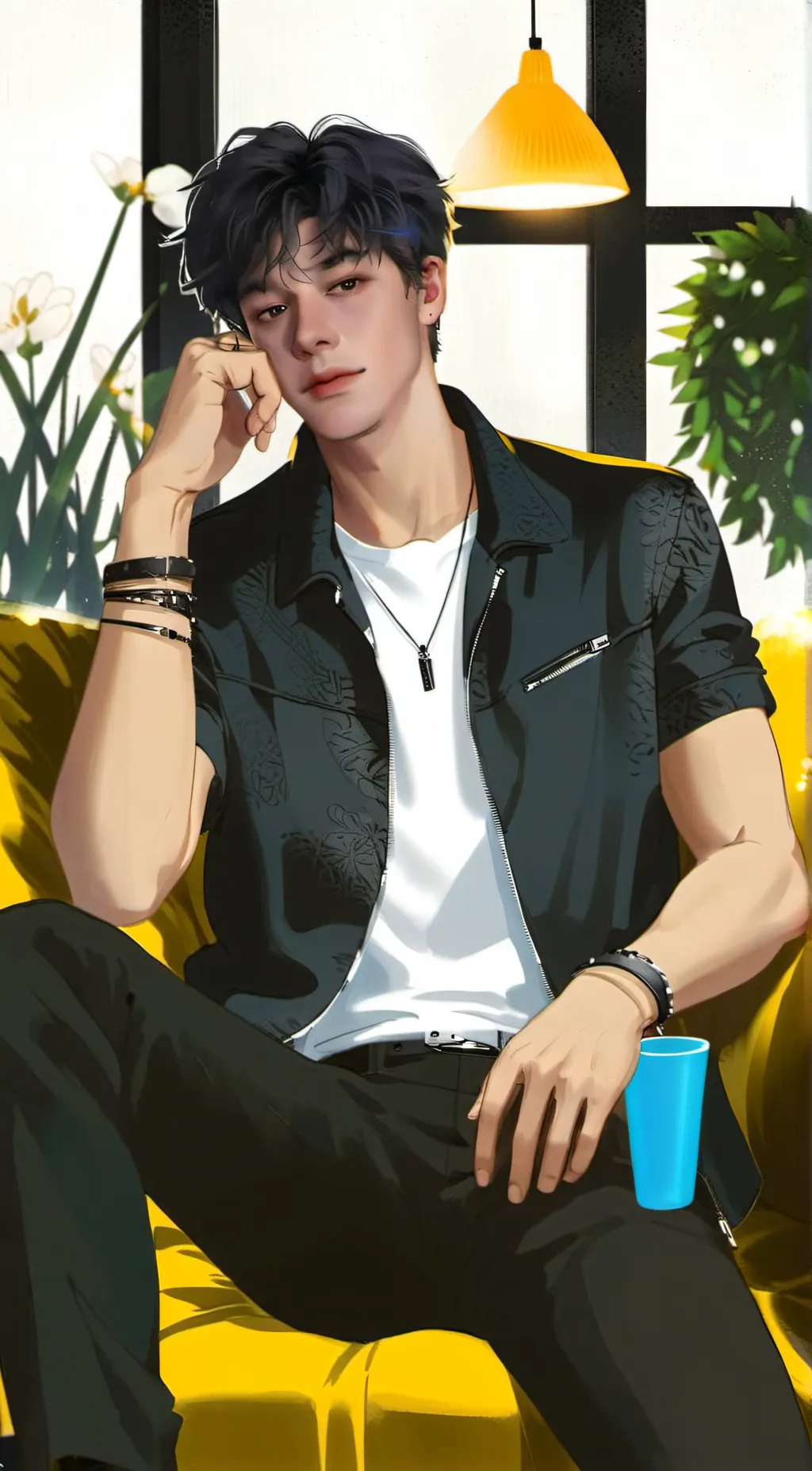ai character: Harry background
