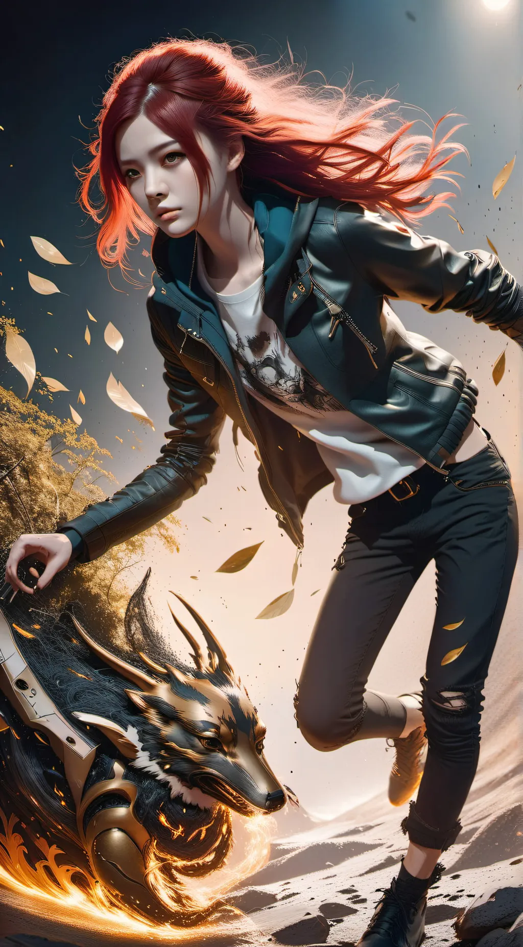 ai character: 6arleyhuman background