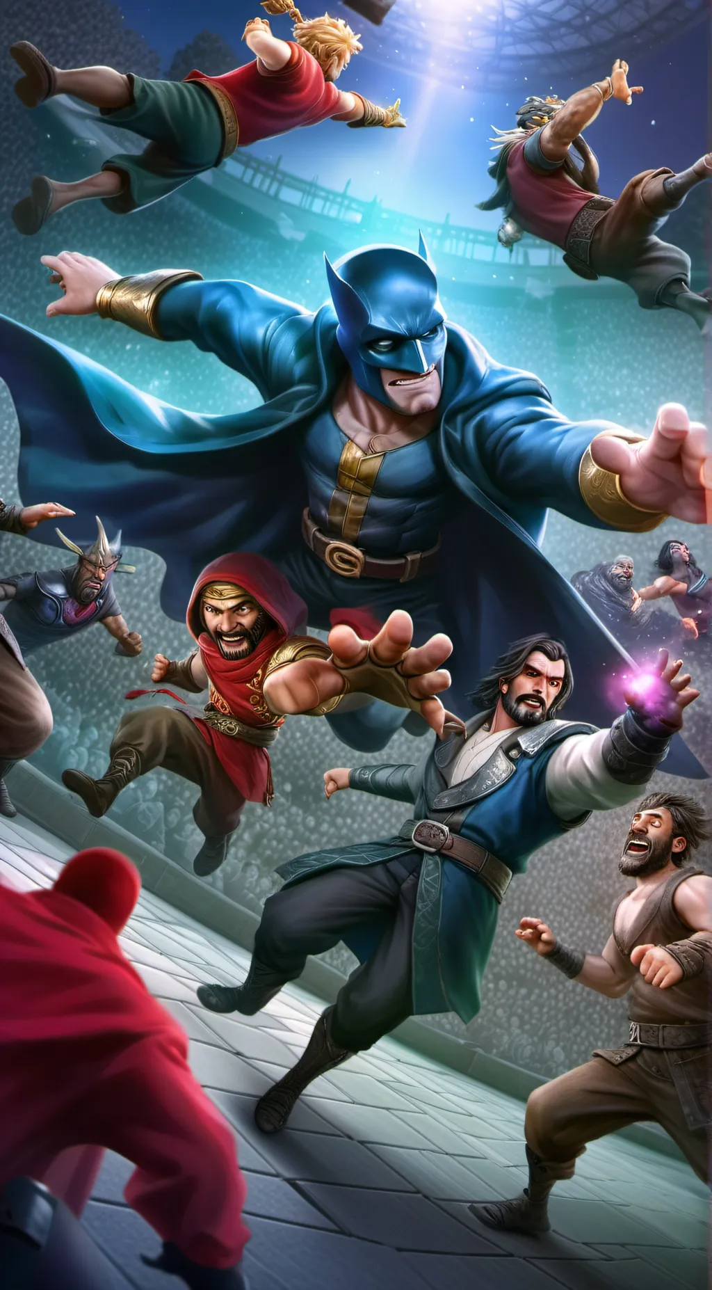 ai character: Batalhas épicas  background