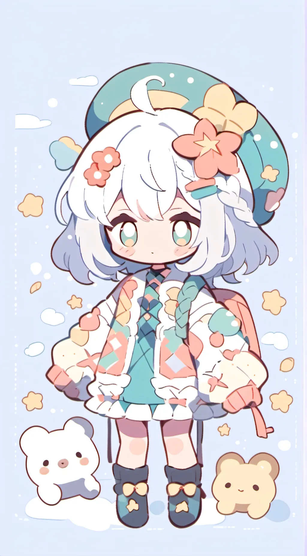 ai character: 💕emma🥰😋😏 background