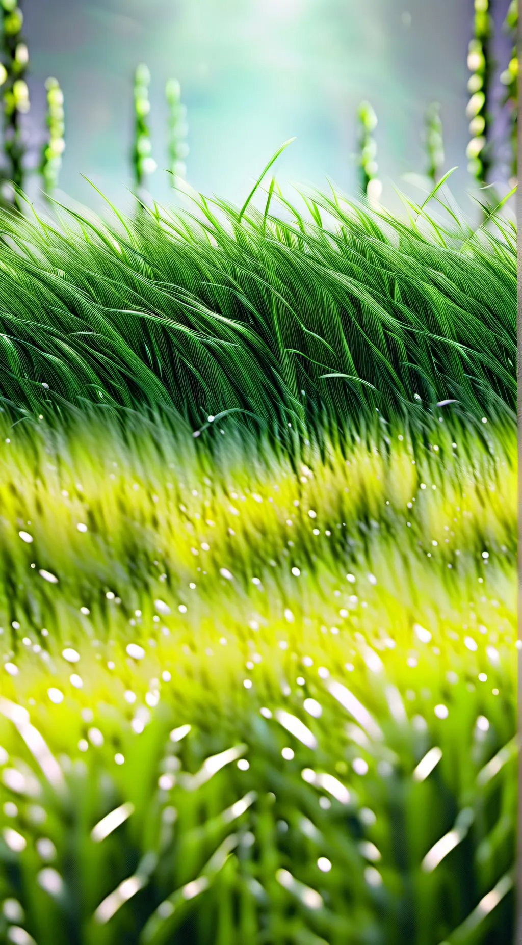 ai character: grass background