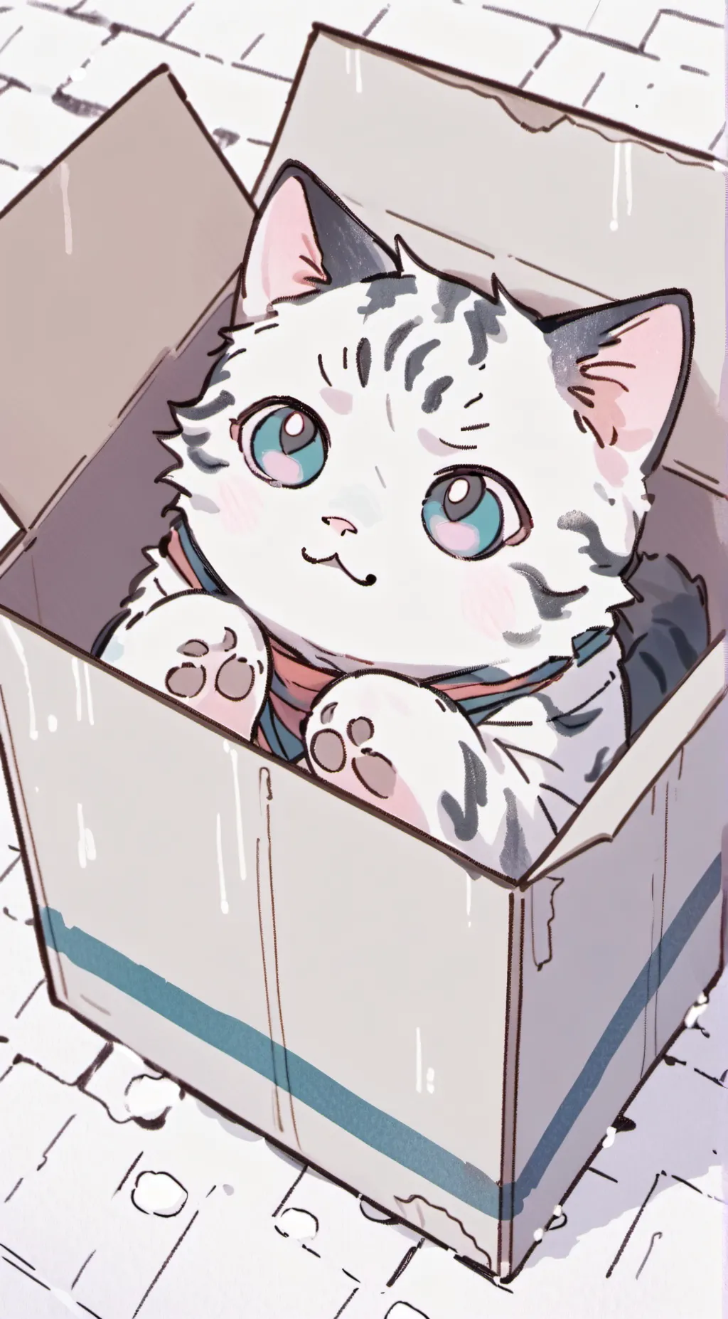 ai character: Tabby Nabby background