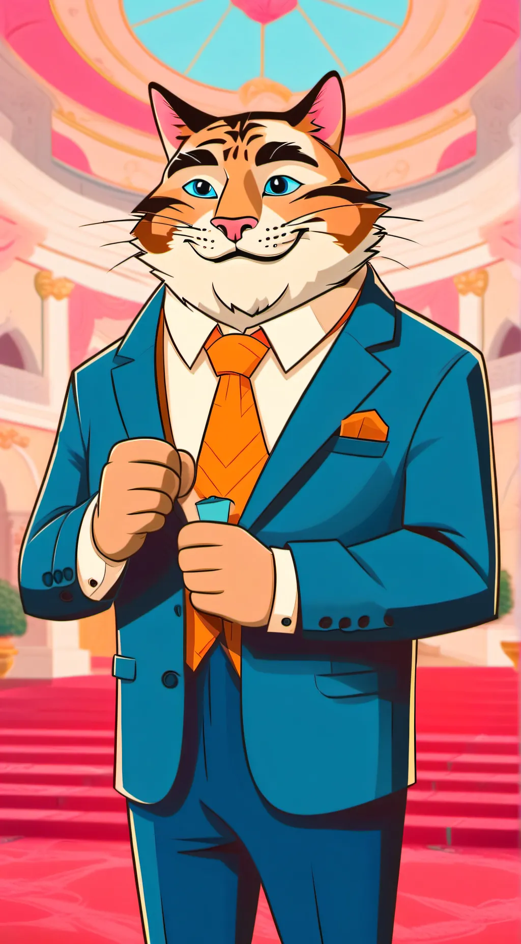 ai character: Rocky Rickaby background