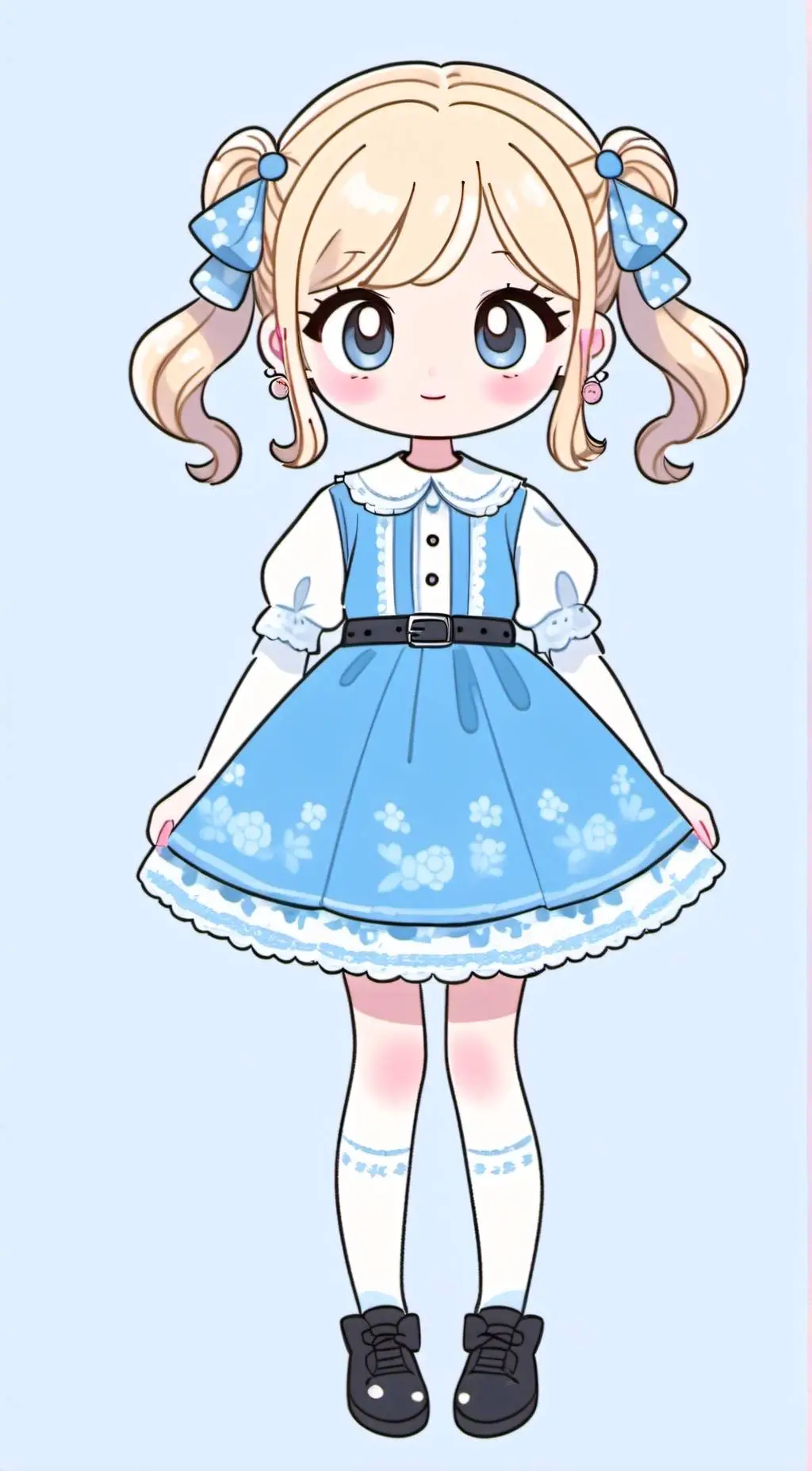 ai character: Bubbles  background