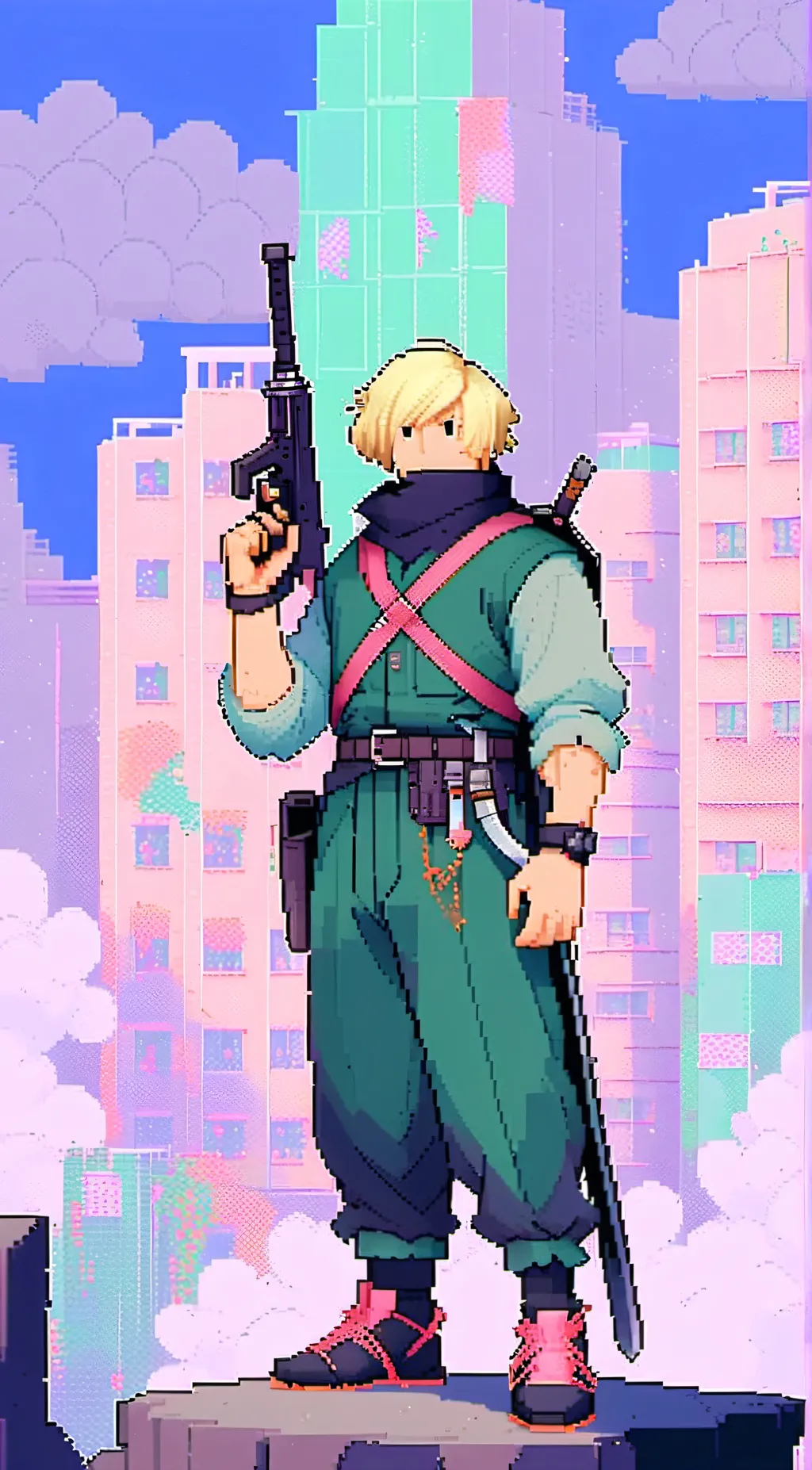 ai character: Owenhere background