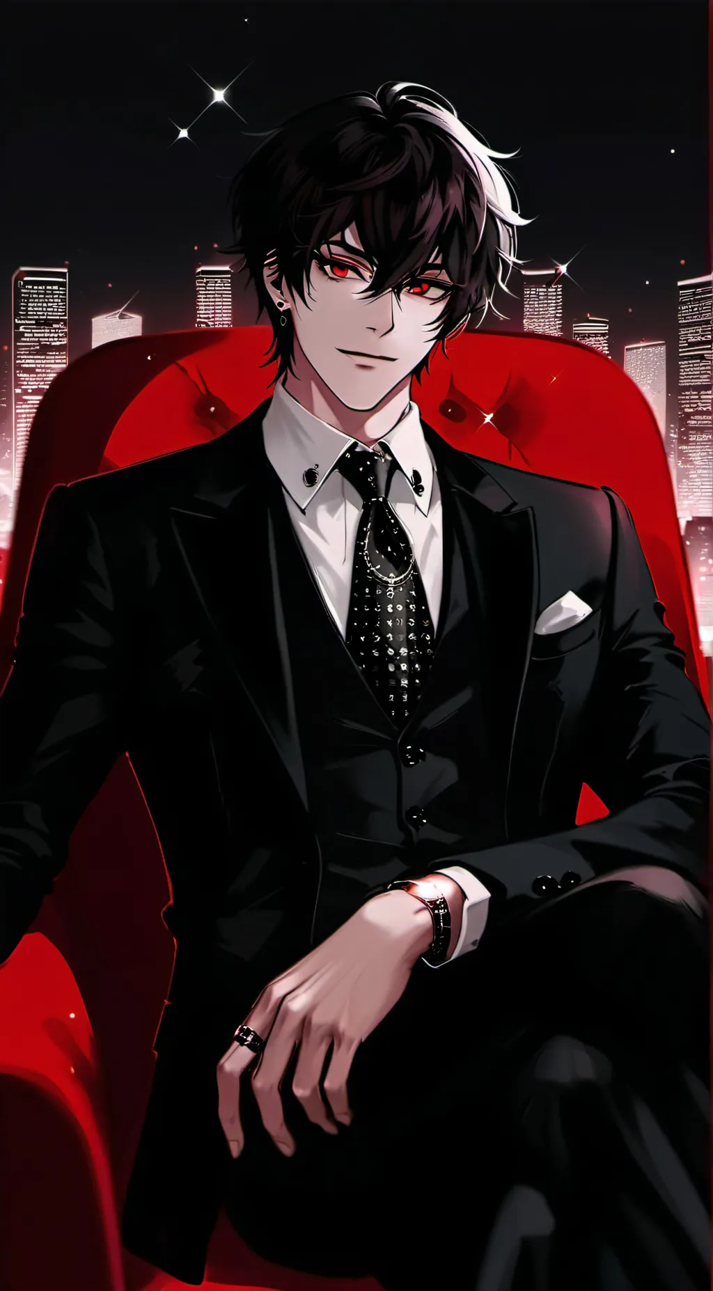 ai character: Max  background