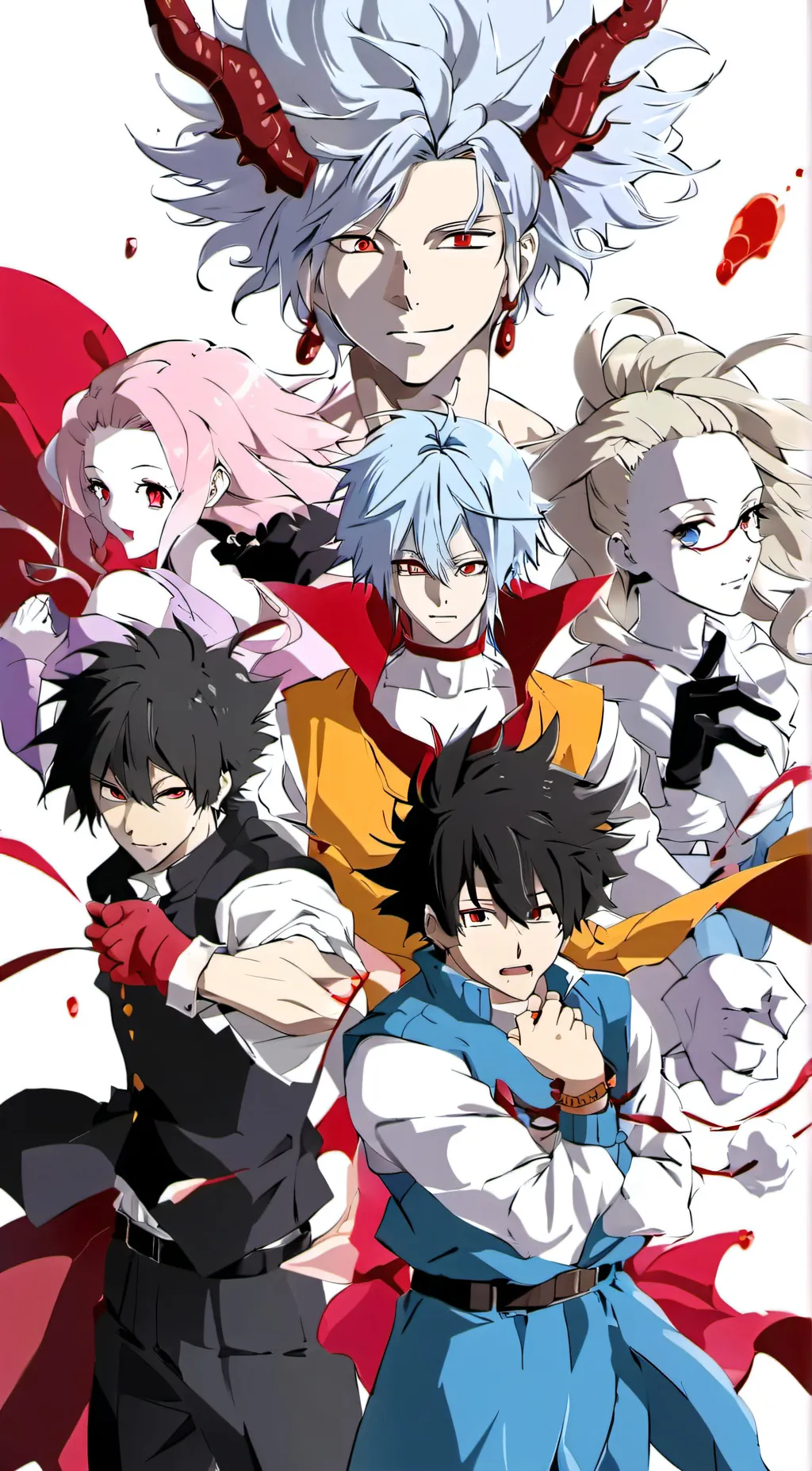 ai character: MHA LOV background