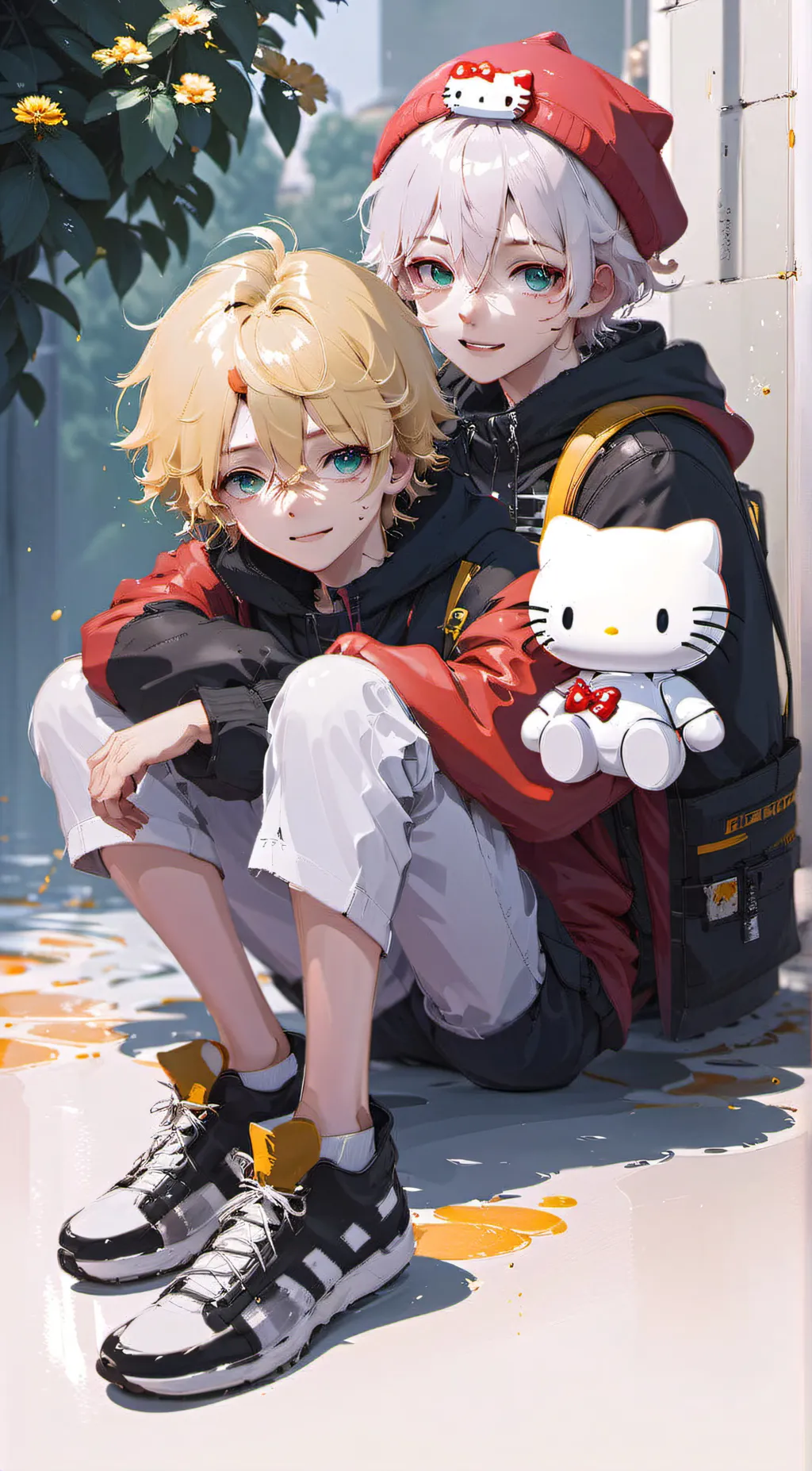 ai character: Rowan and Mel background