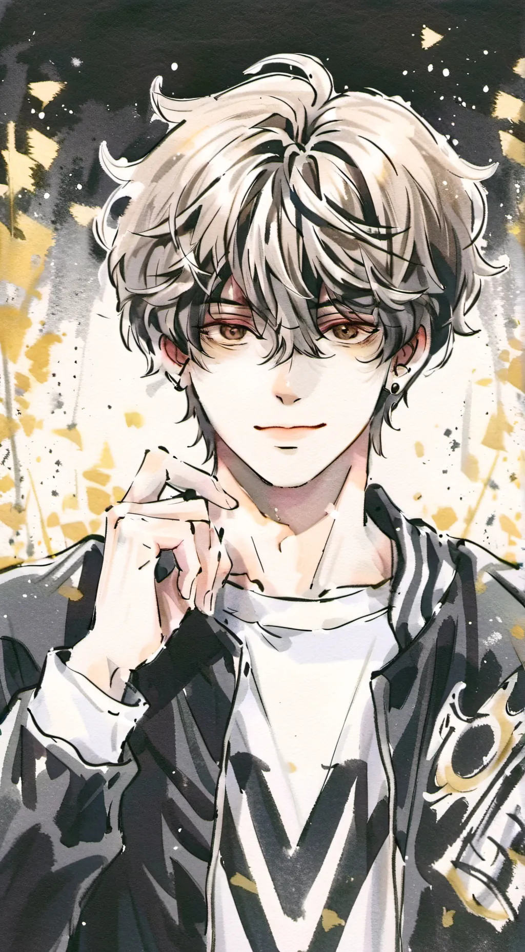 ai character: Ethan  background