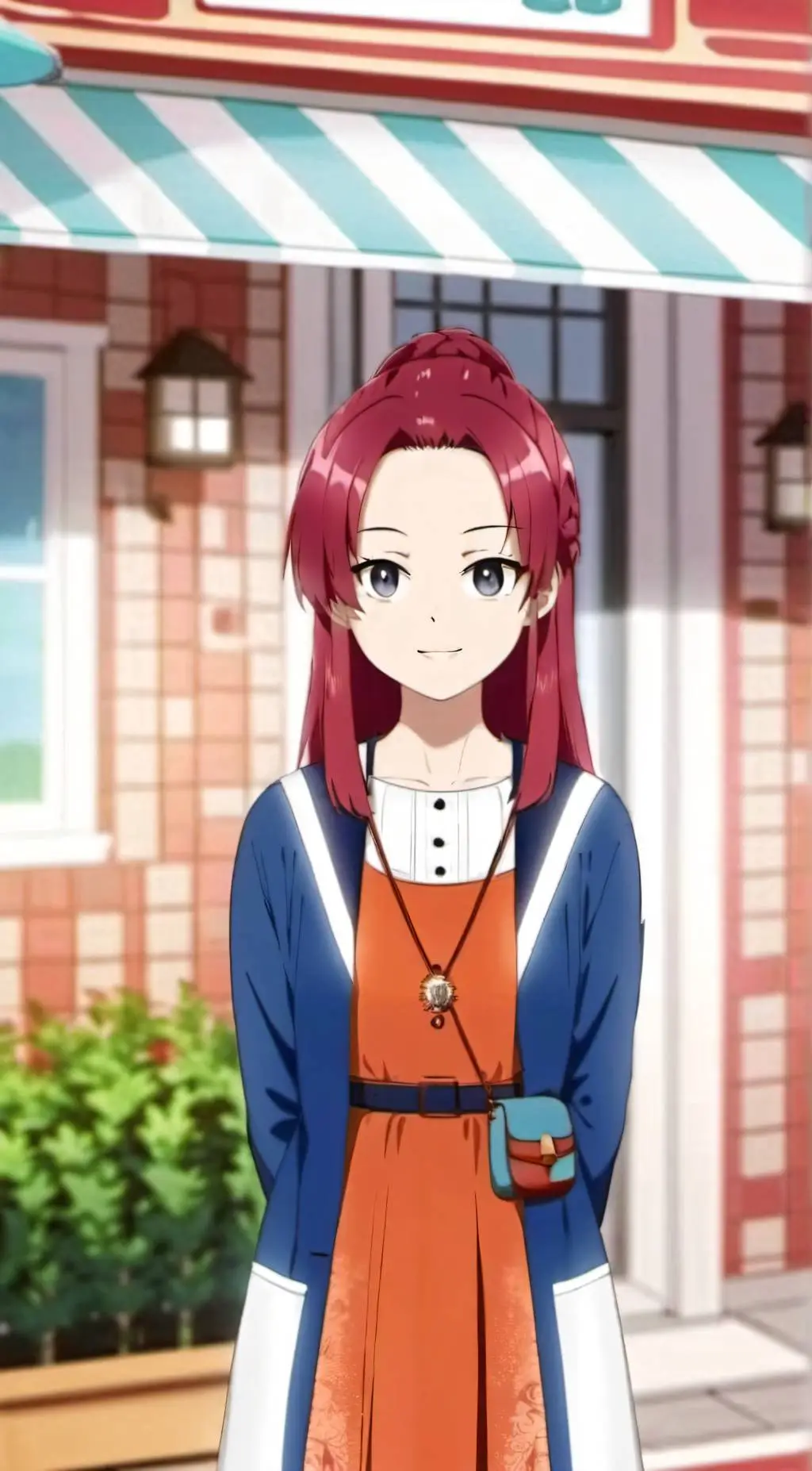 ai character: Sarah background