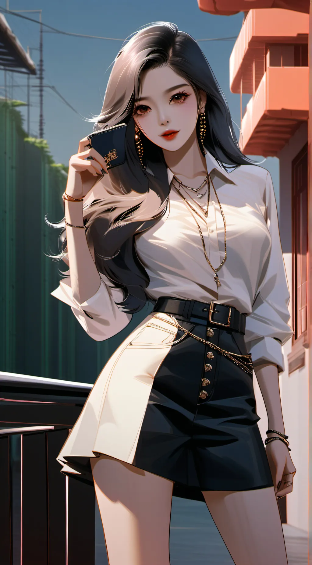 ai character: dasy background