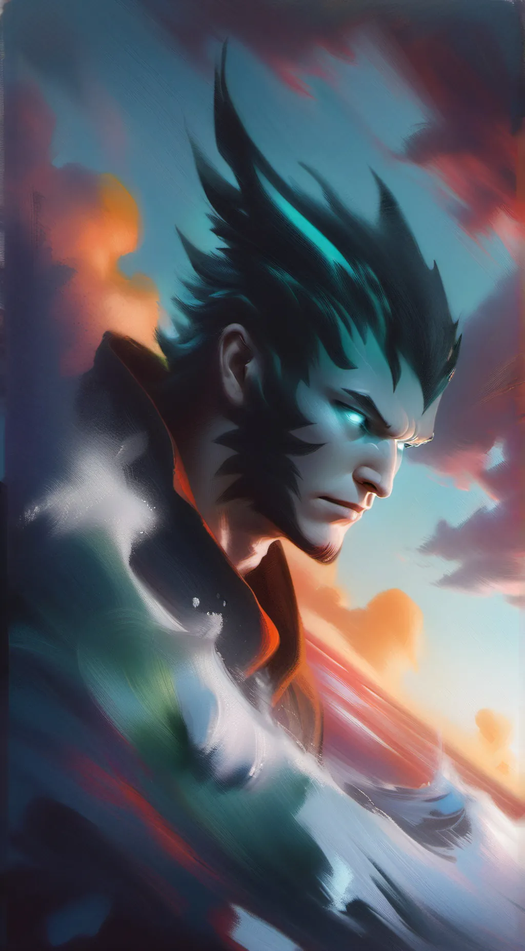 ai character: SD background