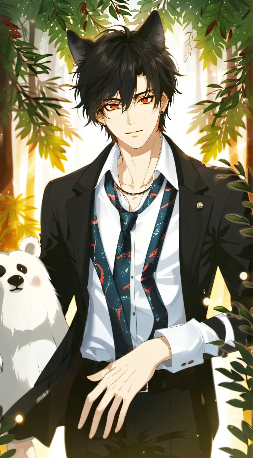 ai character: axavier background