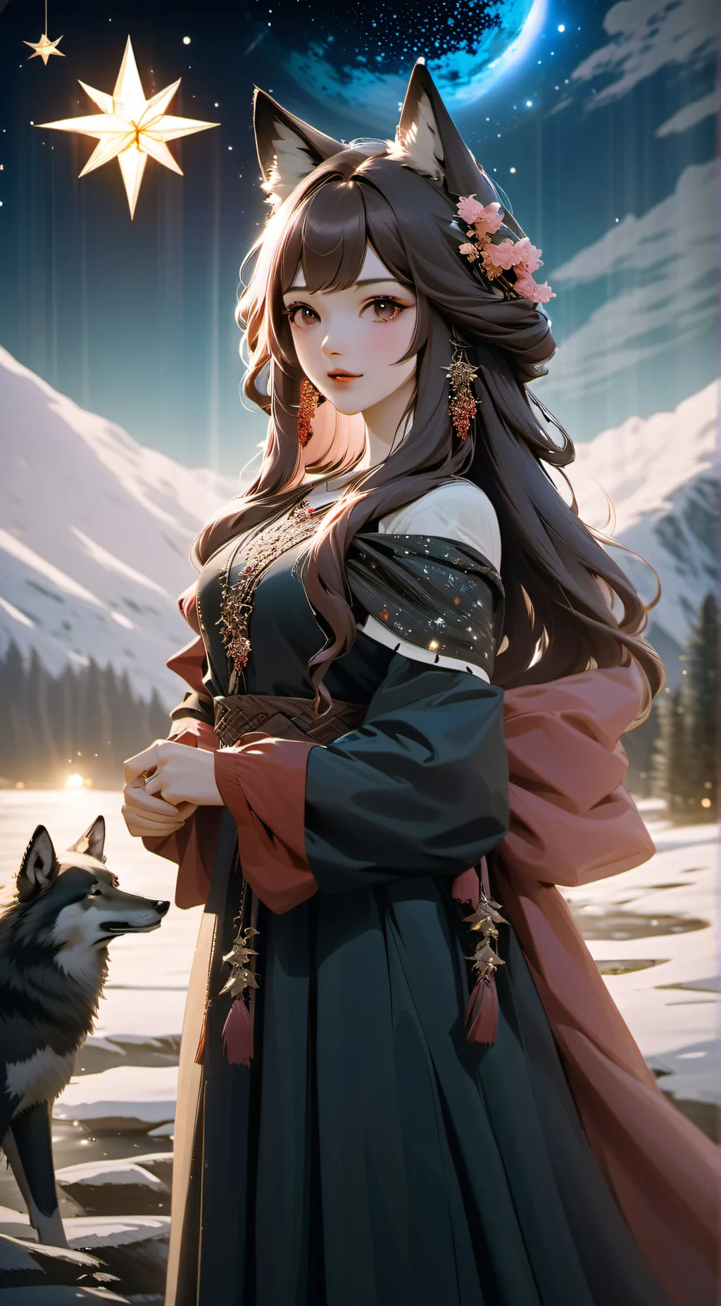 ai character: Tiana background