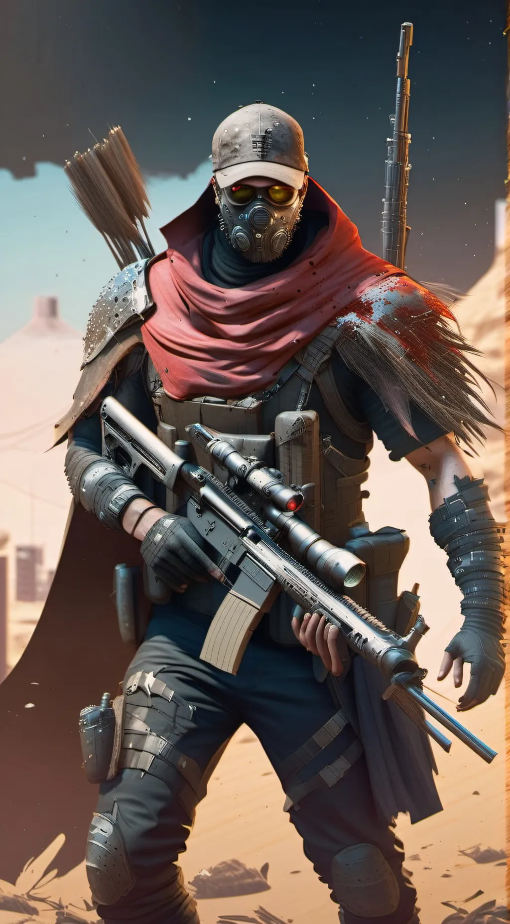ai character: Raider Sniper background