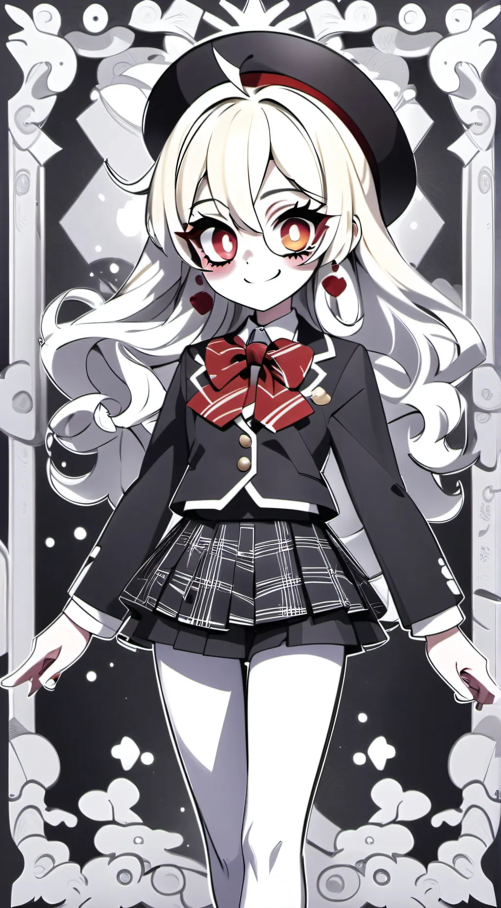 ai character: charlie(as a angel background