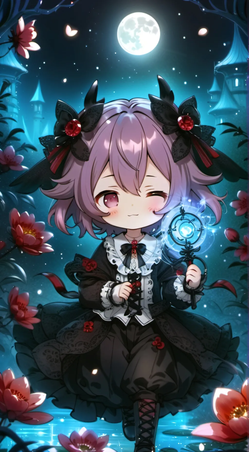 ai character: 🌙 MoonLight 🌙 background