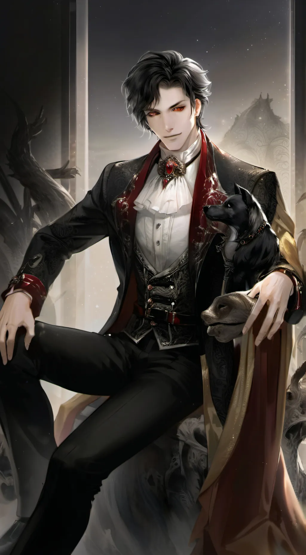 ai character: Phoenix background