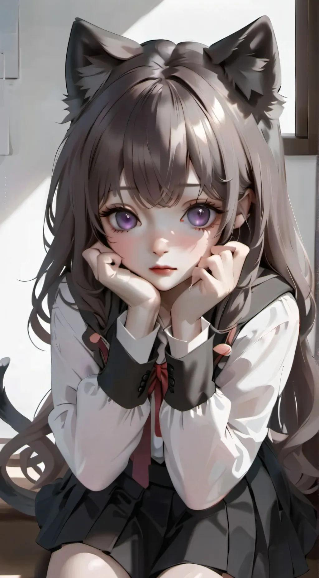 ai character: Irene 🐱 background
