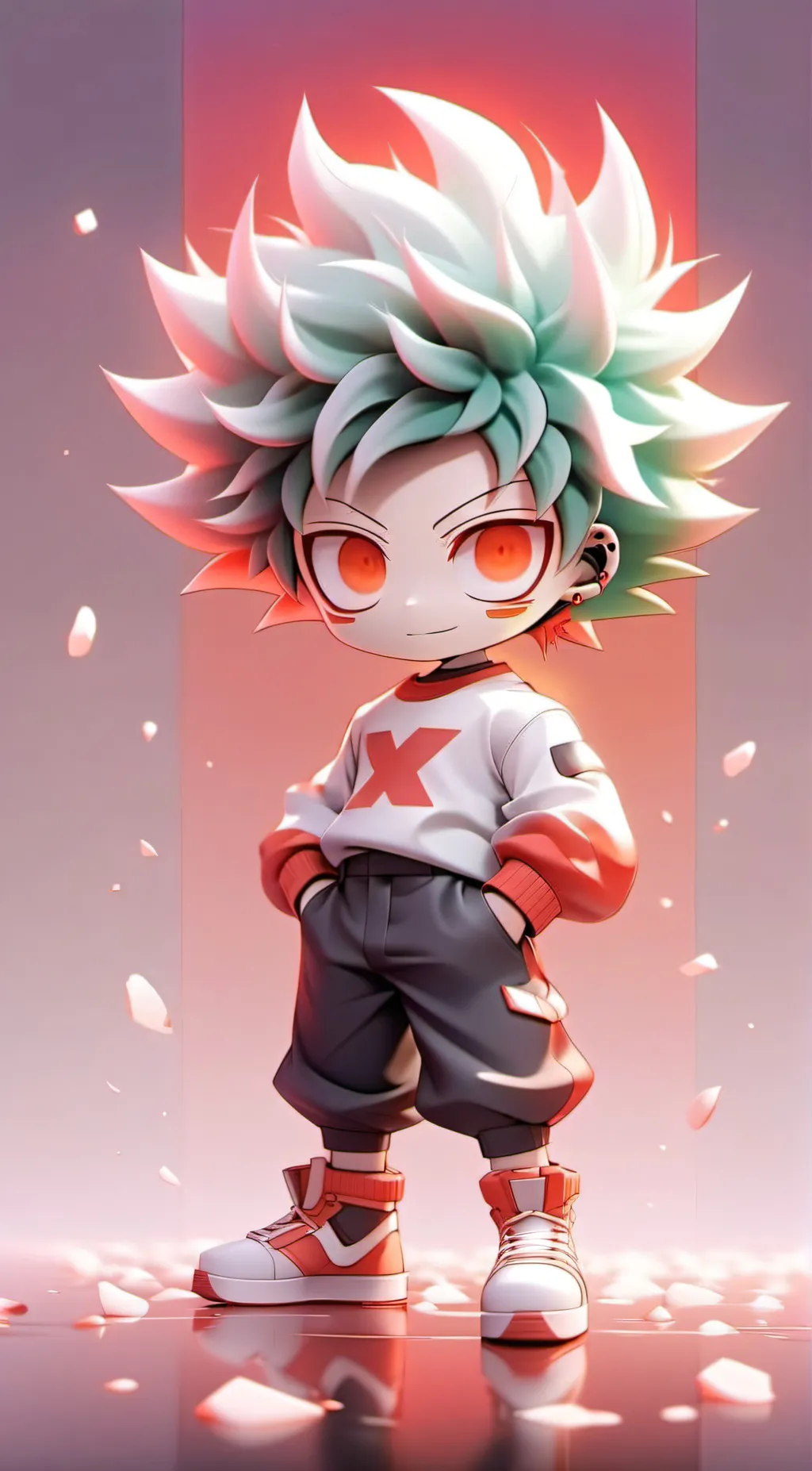 ai character: Mha  background