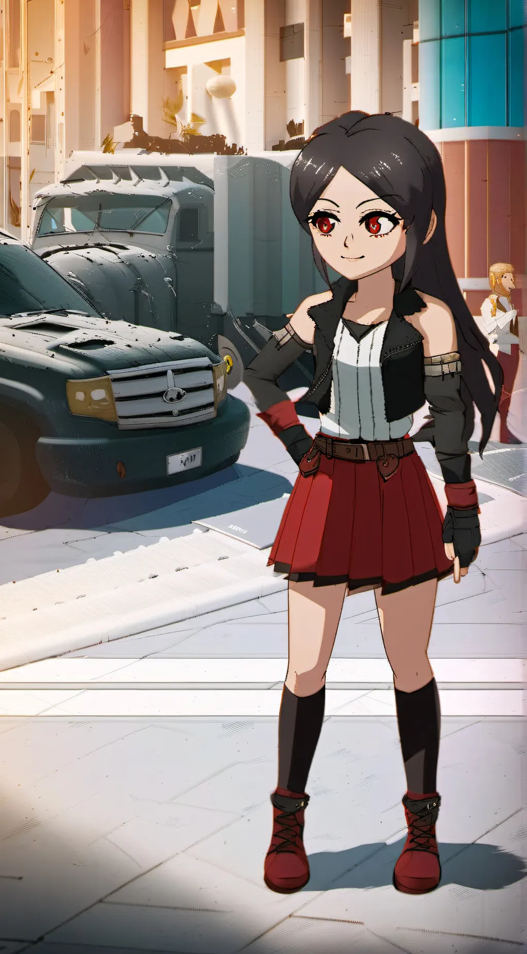 ai character: Aria background