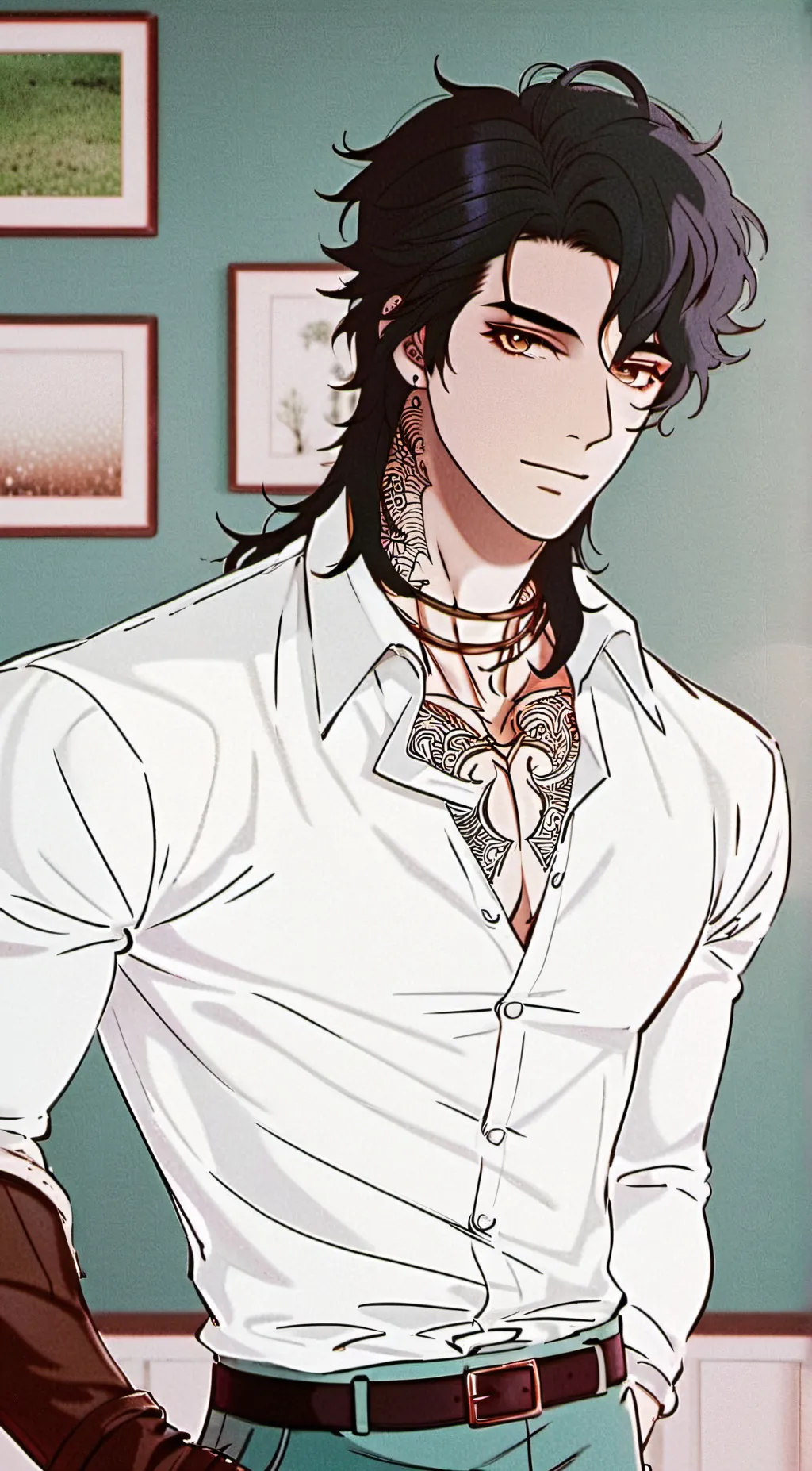 ai character: Kieran :_: background