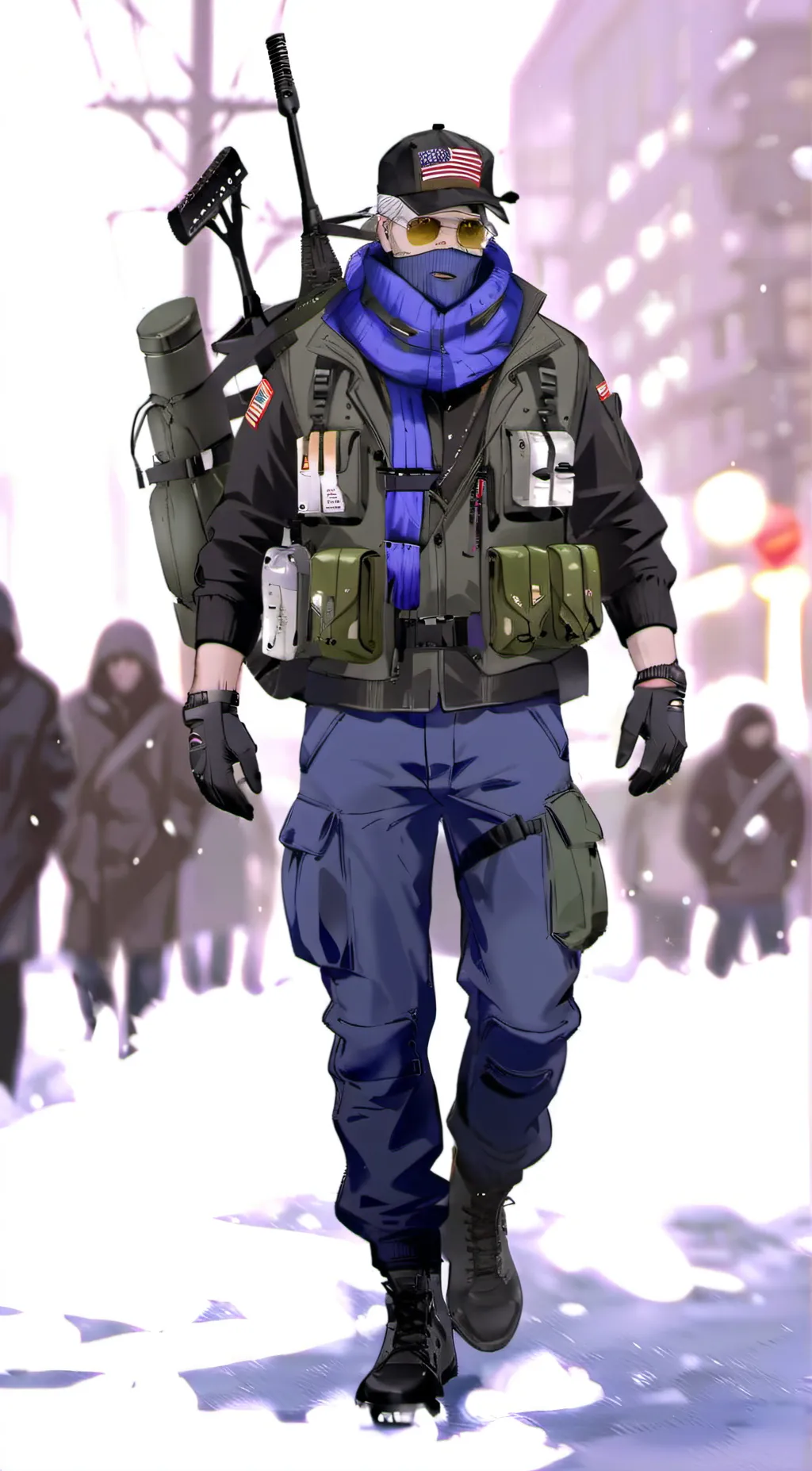 ai character: UNSC background