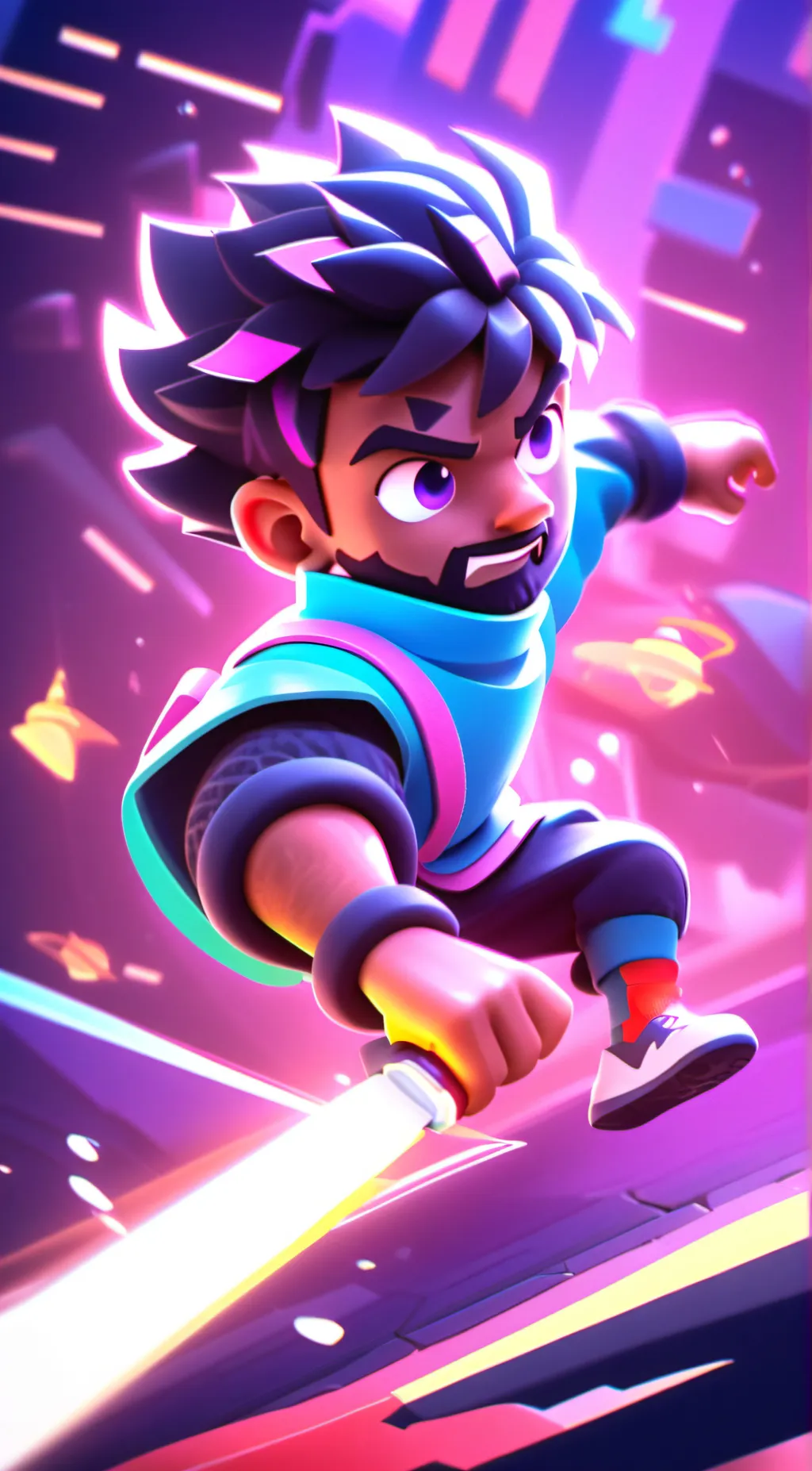 ai character: Aaron background