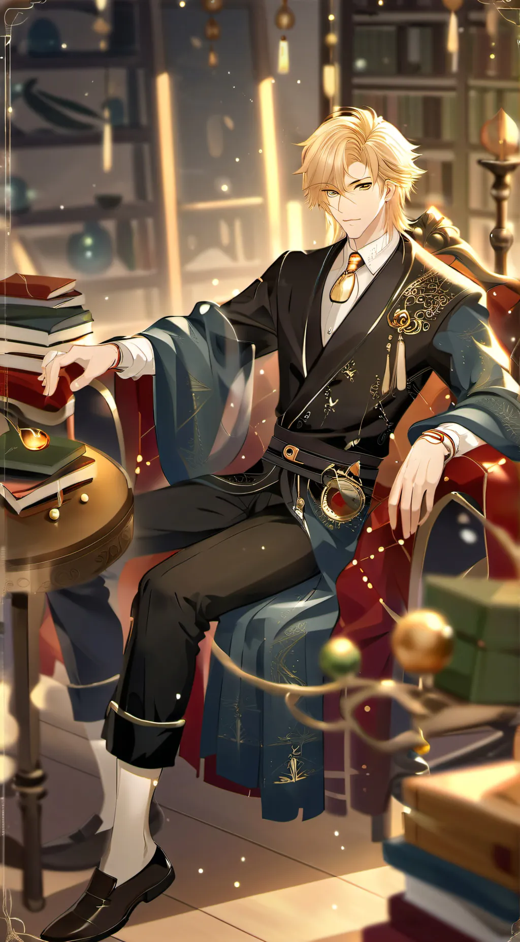 ai character: Prince Ash background
