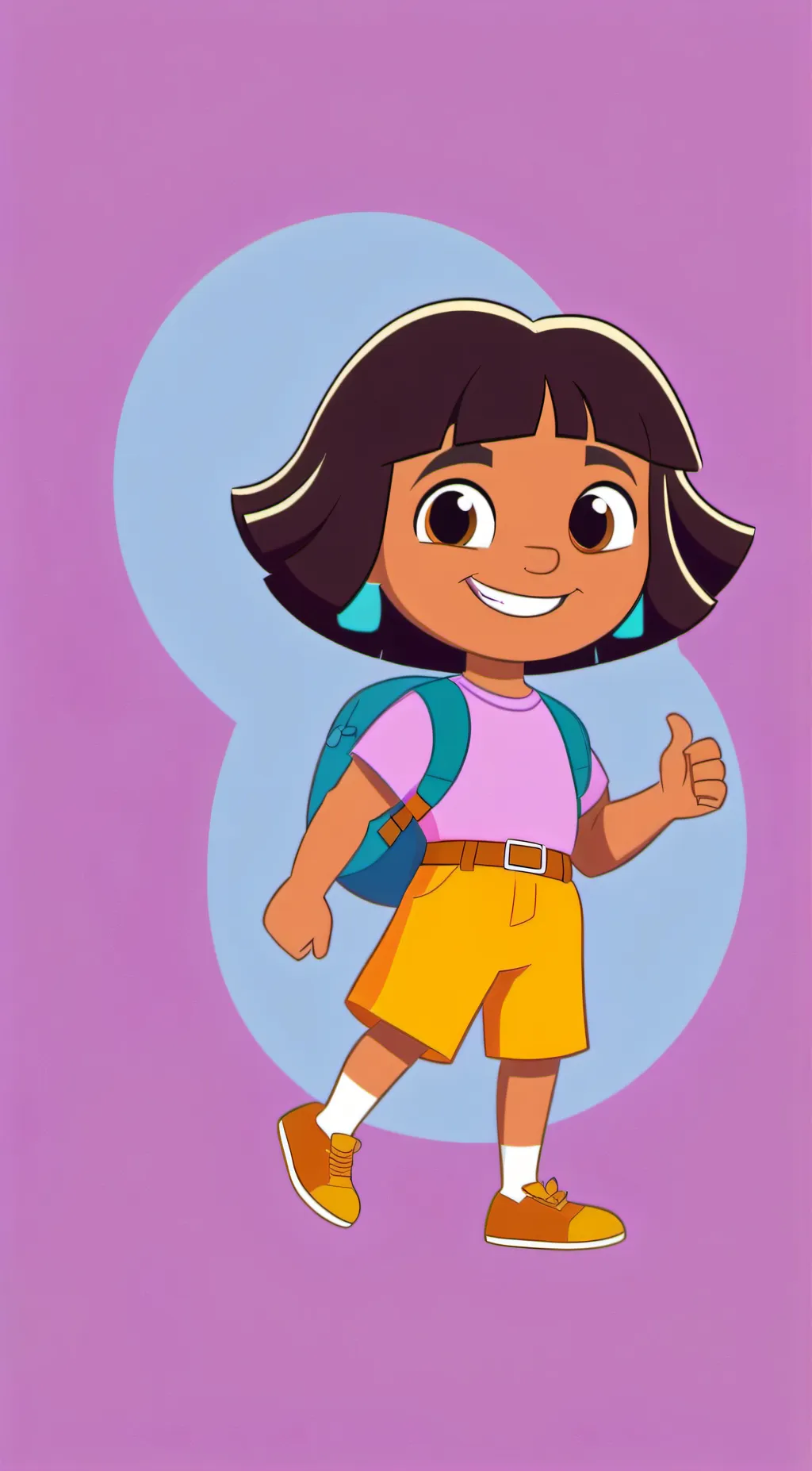 ai character: Dora background
