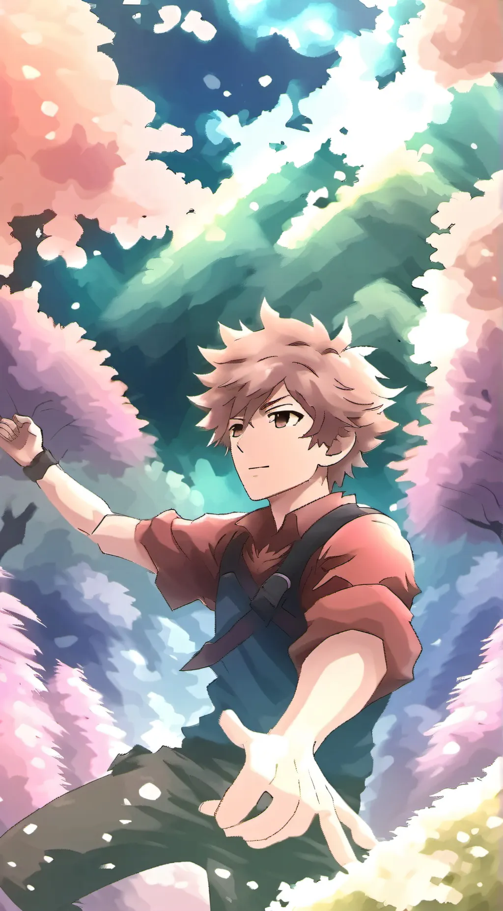 ai character: bekugo  katsuki background