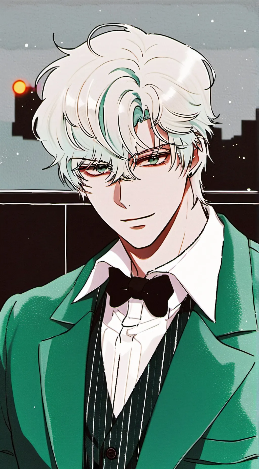 ai character: Leo background