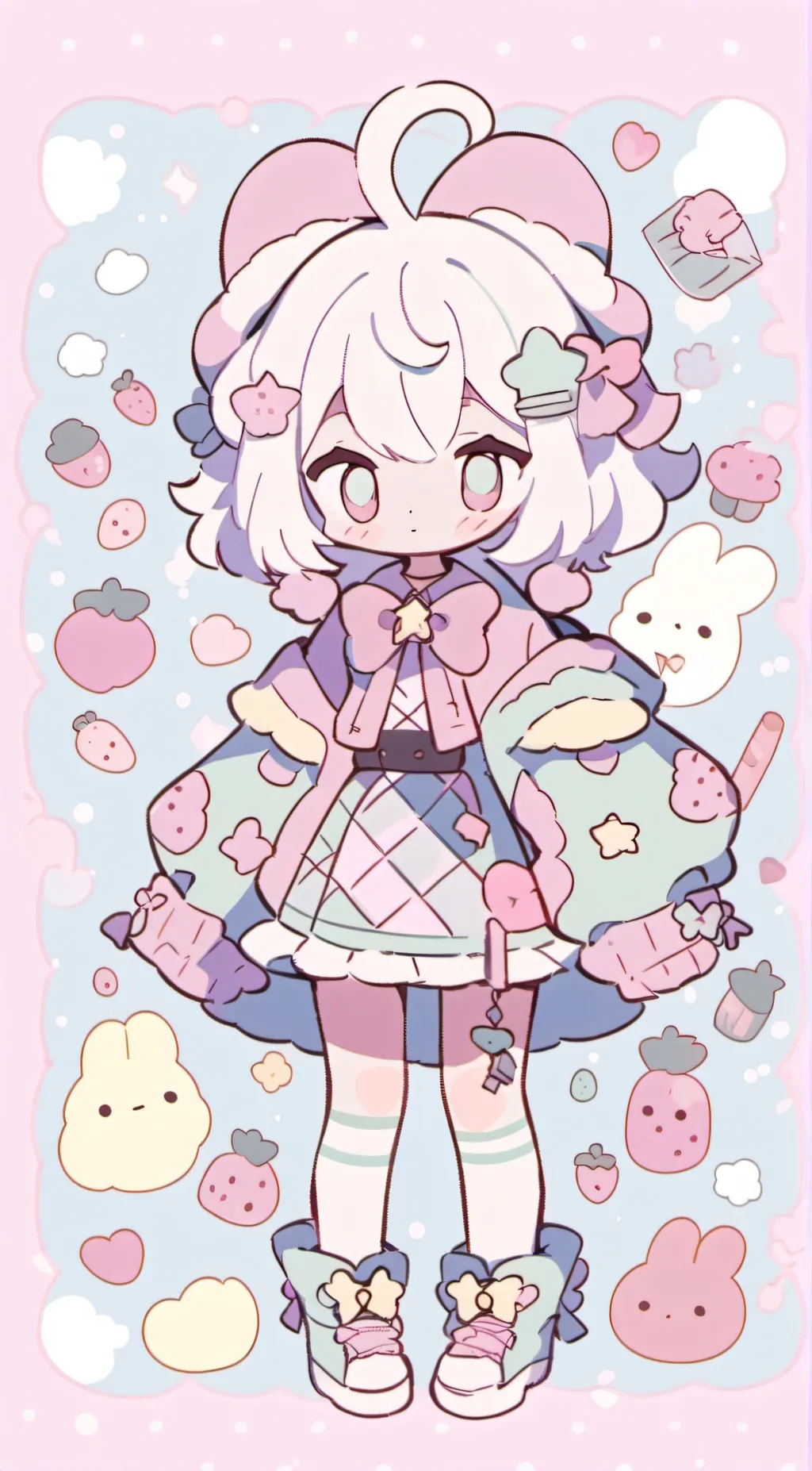 ai character: Marika  background