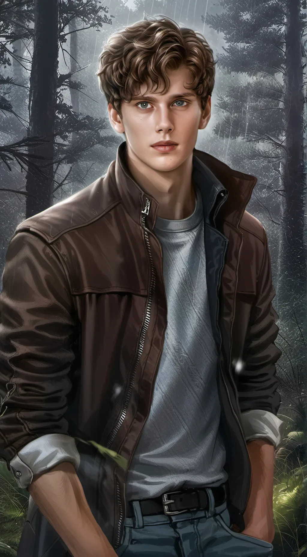 ai character: Tyler Galpin  background
