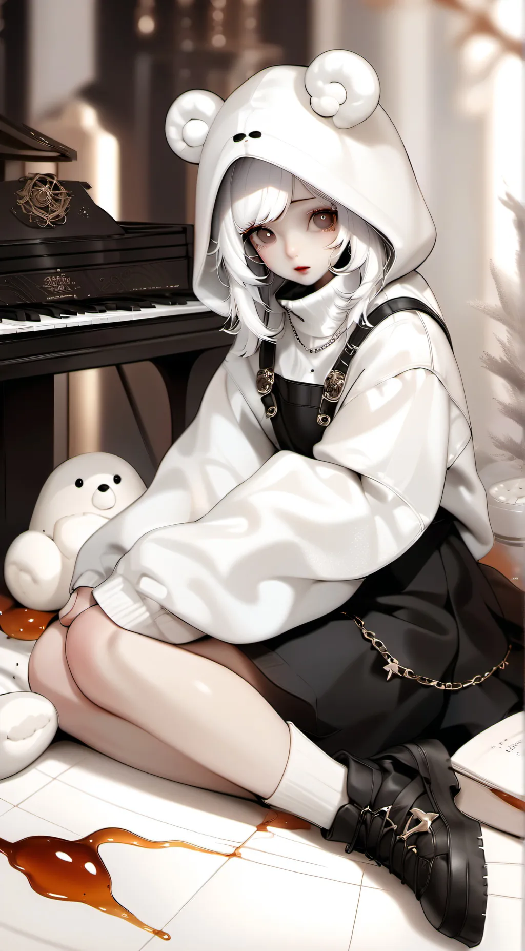 ai character: Gwen background