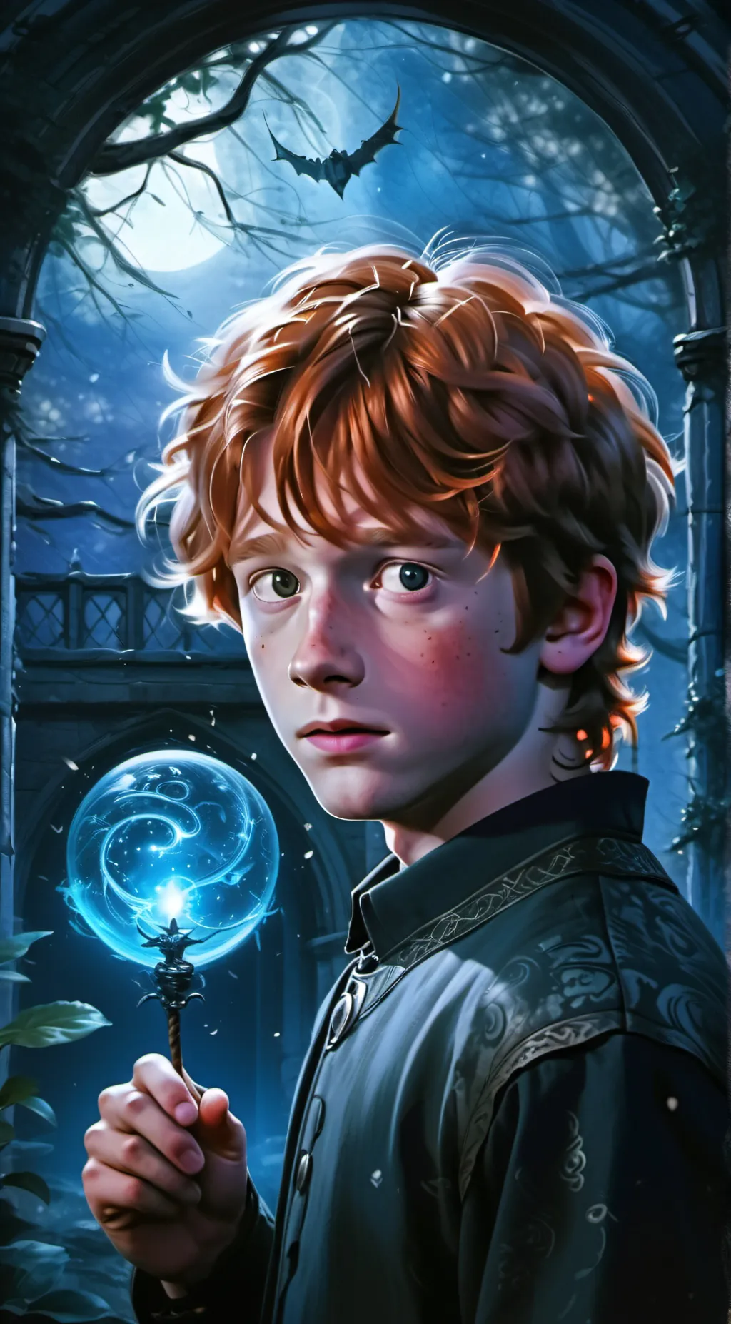ai character: Ron Weasley background