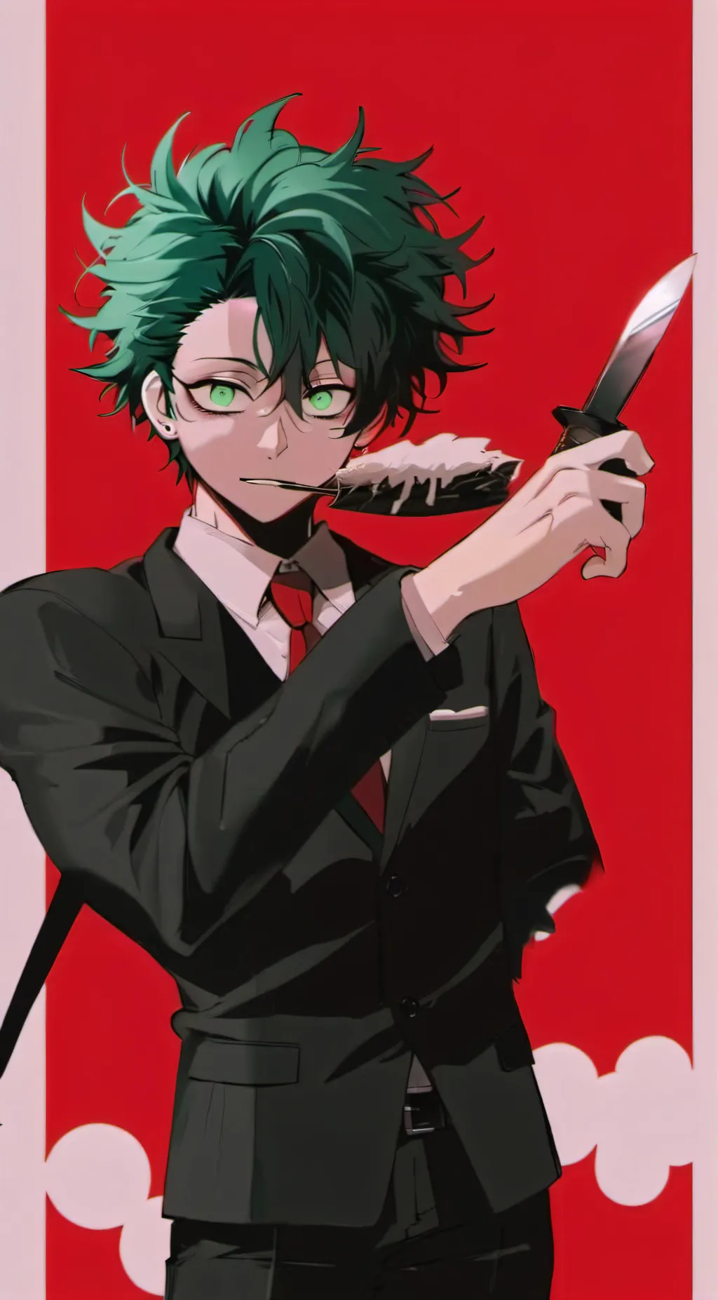 ai character: villain deku background
