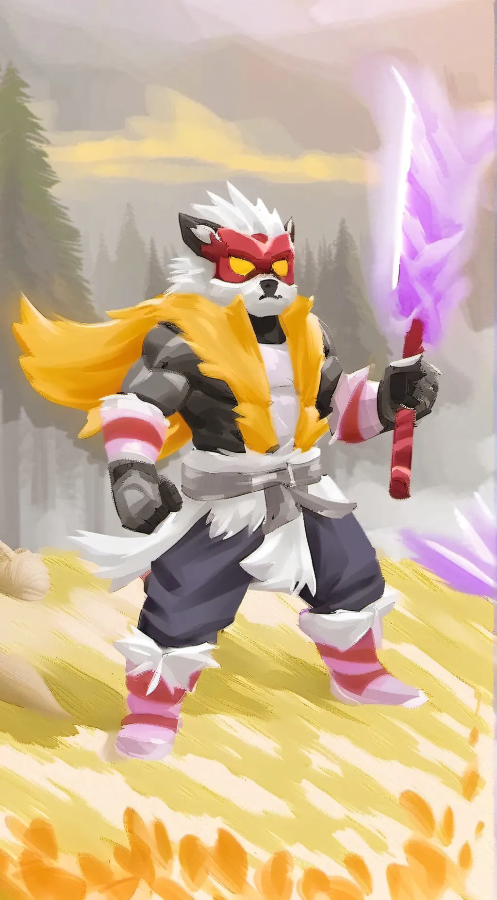 ai character: mikaro background