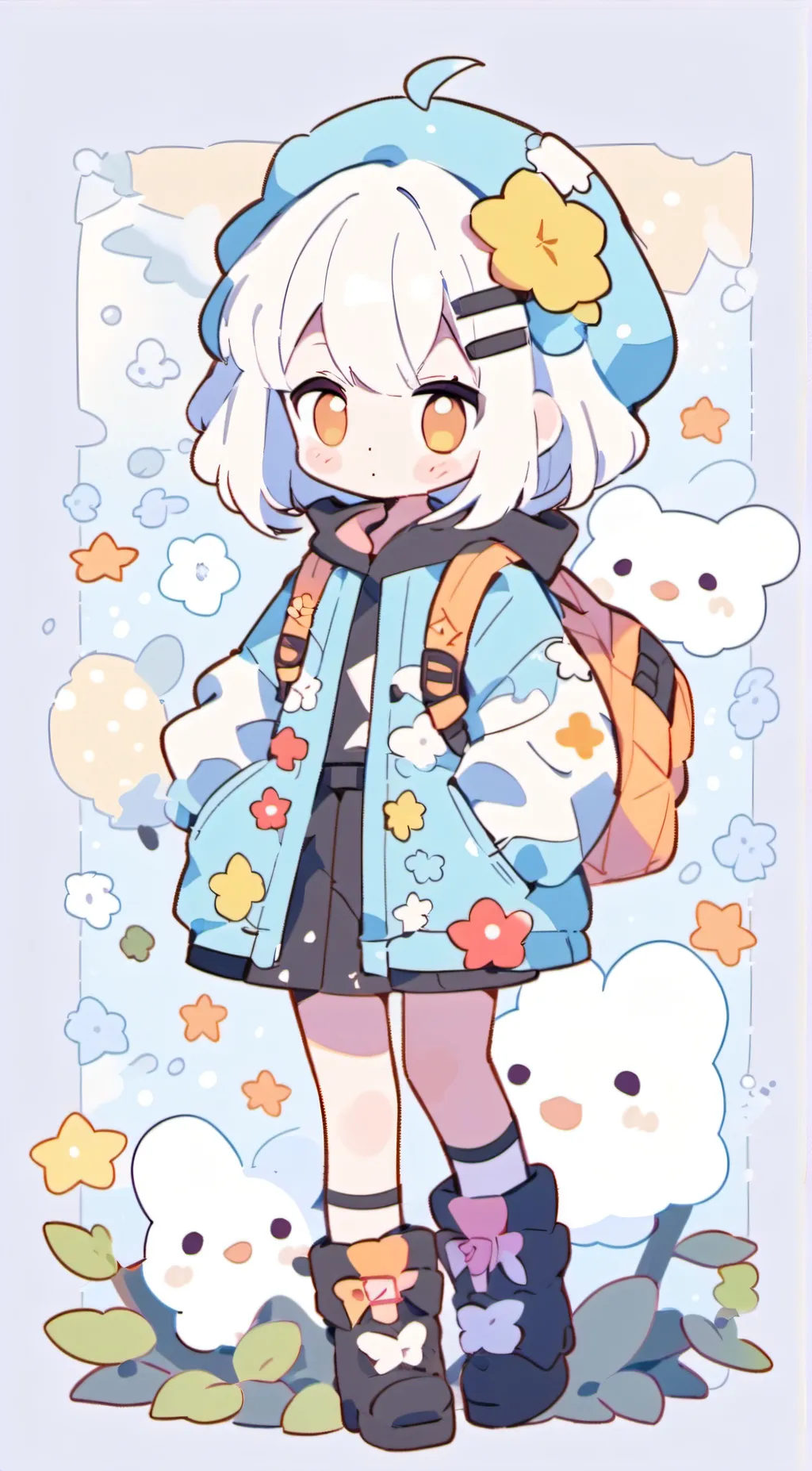 ai character: Aria background