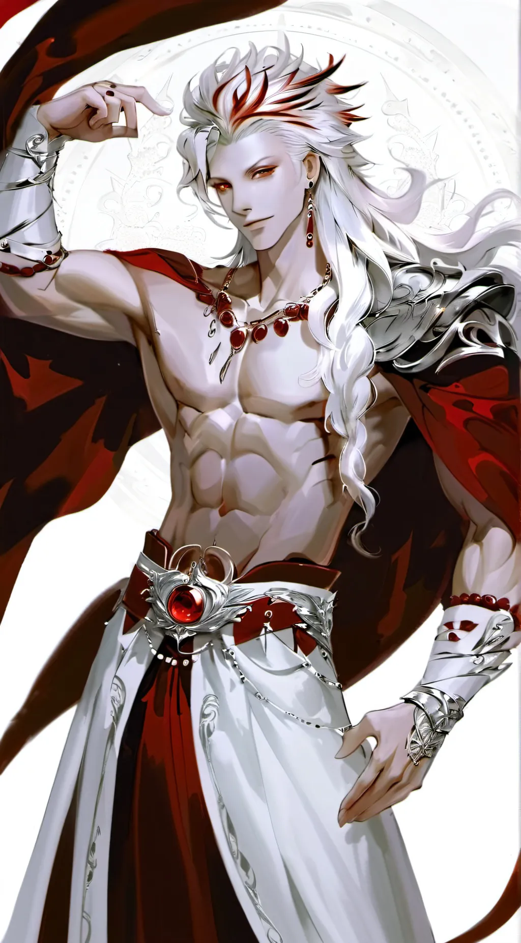 ai character: •Lucifer• background
