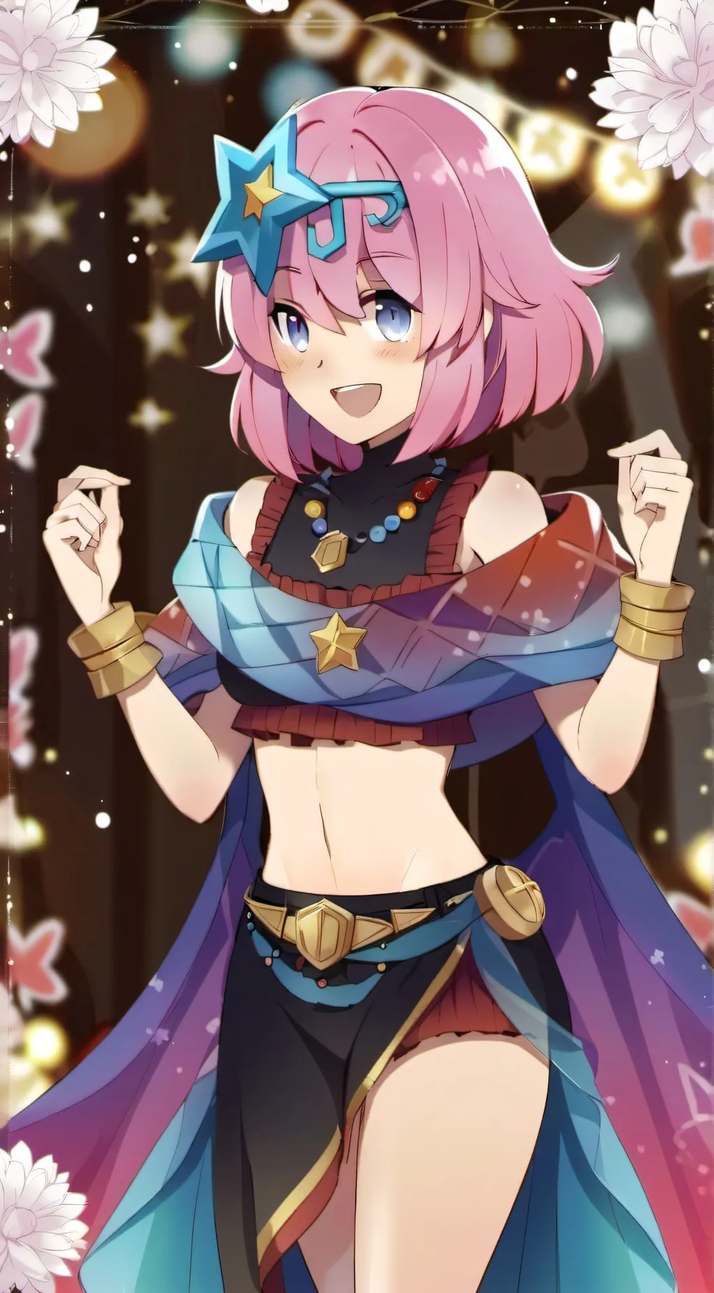 ai character: Ashley Belladonna background