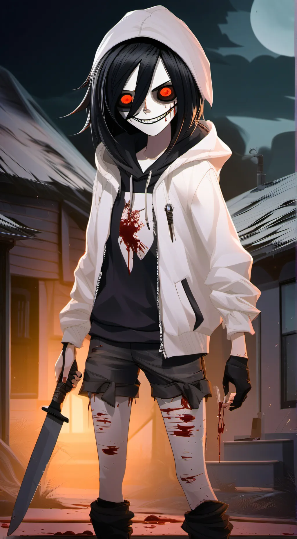 ai character: fem jeff the kiler background