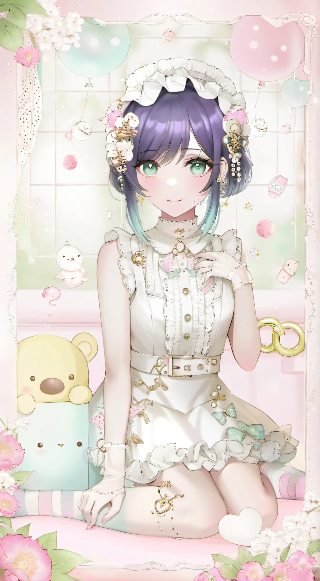 ai character: Katherine La background